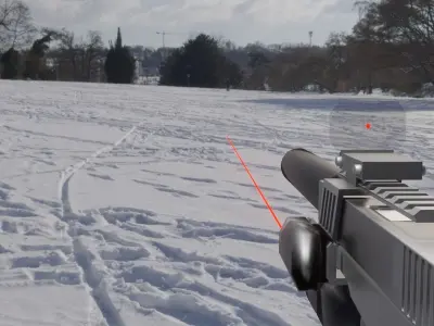 Customizable Glock Free 3D model