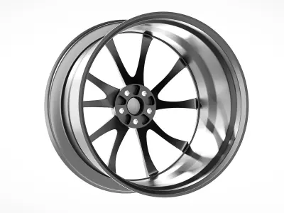 HRE SeriesP2 P204 Low-poly 3D model