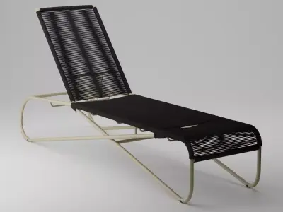 POOL BED INFINITY Free 3D model
