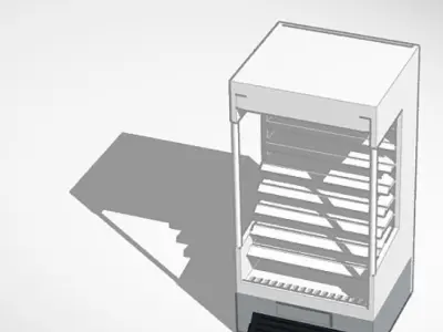Teka Cool Easy-Shelf 100 Open Front Cooler 3D print model