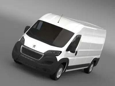 Peugeot Manager Furgon L3H2 2017 3D model