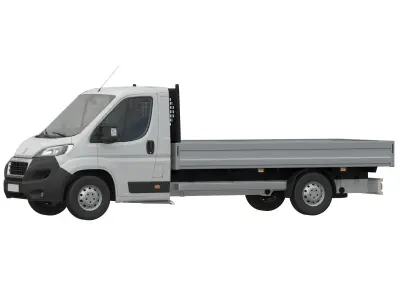 Peugeot Boxer  L4H1 flatbed 3D model