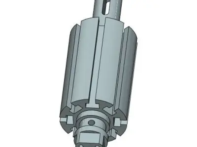 Mechanic piece 3D model