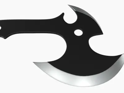 Throwing axe 3D model