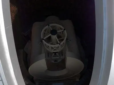 Palomar Observatory Low-poly 3D model