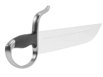 Butterfly Sword 04 3D model