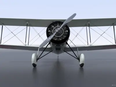 D1A2  Hokoku-127 - Not rigged Low-poly 3D model