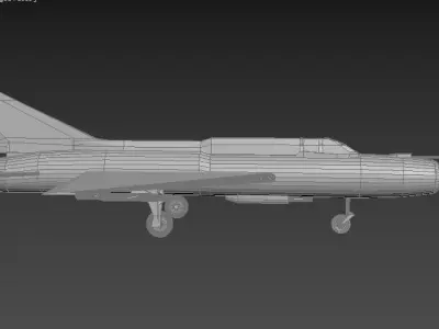MiG 21 3D model