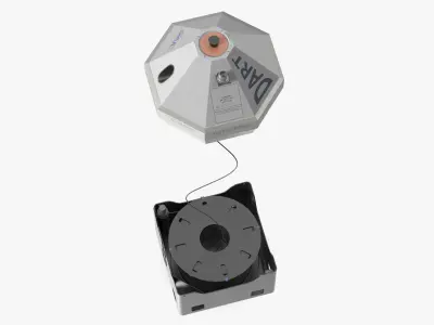 SAIC Tsunami Detection Buoy During Deployment 3D model