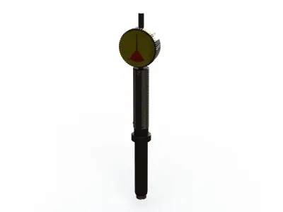 Digital Depth Gauge Special Custom Version 3D model