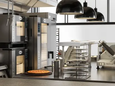 Restaurant 02 3D model