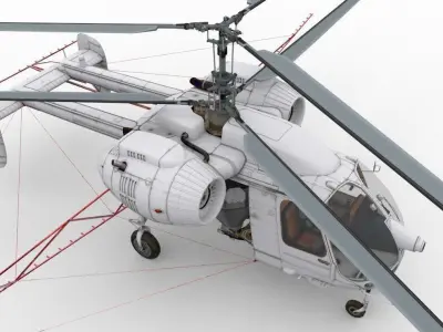 Kamov Ka-26 3D model