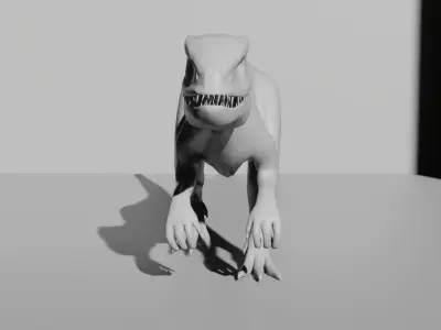 Raptor Animation 3D model