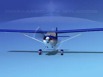 Bellanca Citabria 7KC V01 3D model