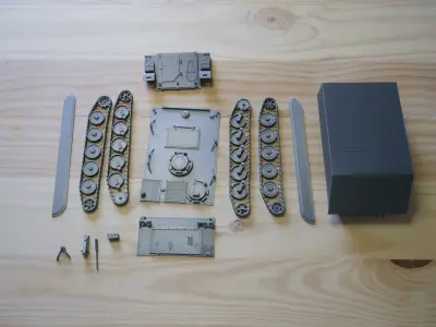 Armored vehicle M113 APC  - STL files- vietnam war era  3D print model