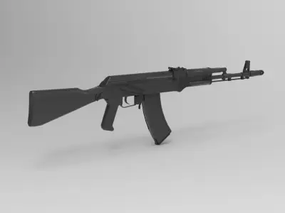 Kalashnikov AK-74M 3D model