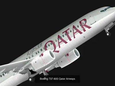 Pack 737-800 liverys 3D Model Collection