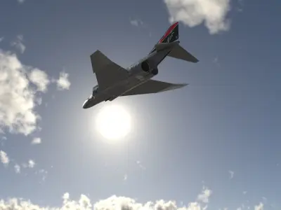 McDonnell Douglas F-4 Phantom II 3D model