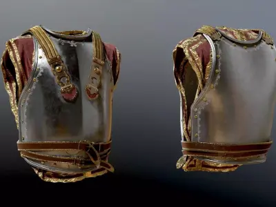 SOLDIER Napoleon Cuirass 3D model