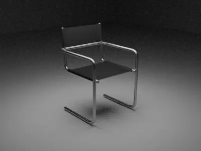 Bauhaus chair Free 3D model