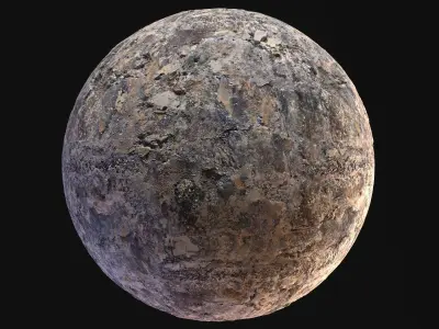 Rock Cliff - 5 Scanned Texture Pack - Part 01 Texture