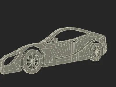 Car Silhouettes Collection 3D model
