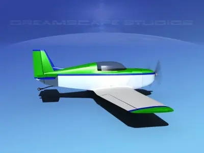 Ken Rand KR-2 V08 3D model