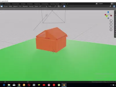 abandoned barn Free low-poly 3D model