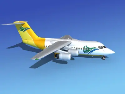 BAe 146-100 Cebu Pacific 3D model