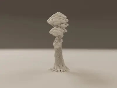 Tree garden 3D print model