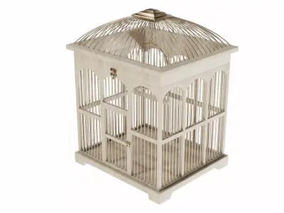 Bird-cage bird cage 3D model