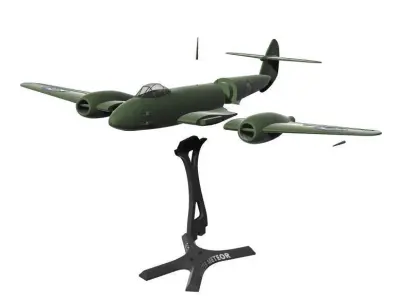 Gloster Meteor 3D print model