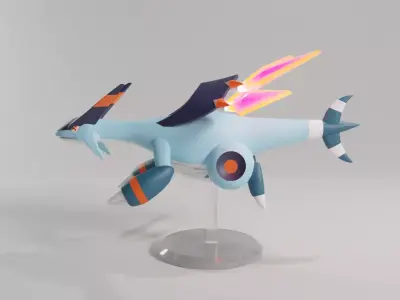 PALWORLD JETDRAGON FIGURE 3D print model