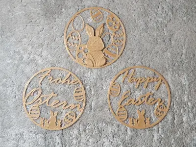 Easter Decoration Set - Oster Dekoration Set - Free 3D print model