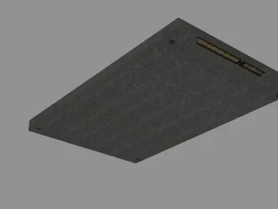 Kingston120GB hyperx fury ssd Free 3D model