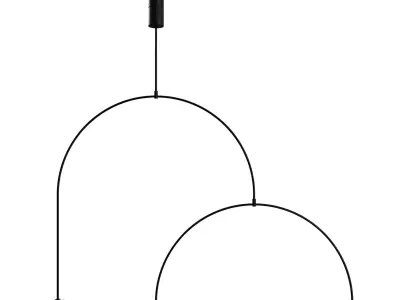 Mobile Chandelier 9 Michael Anastassiades 3D model