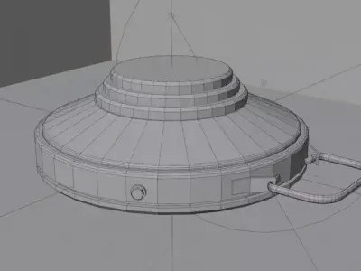 Mine V6 Free low-poly 3D model