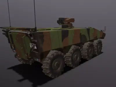 VBCI VPC Low-poly 3D model