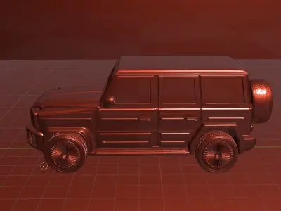 mercedes gelandewagen 3D print model