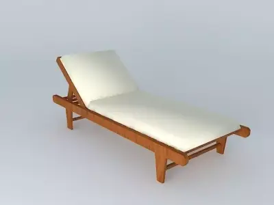 SS Deckchair Free 3D model