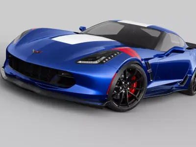 Chevrolet Corvette C7 Grand Sport  Free 3D model