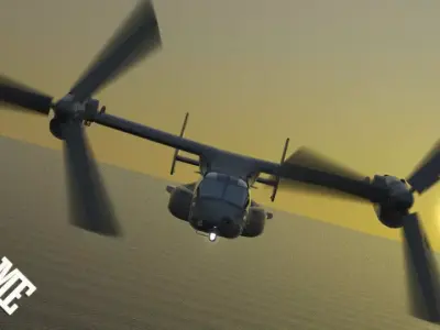 MV22 By Said Ibrahim Free 3D model