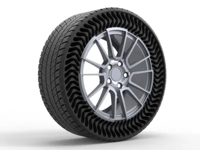 Michelin Uptis Prototype 3D model