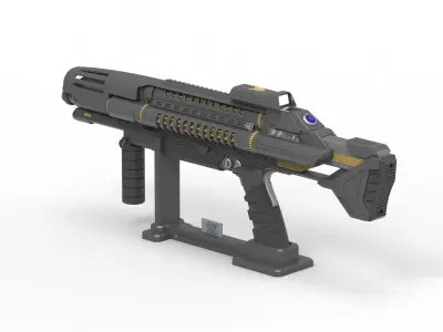 Starfleet Phaser - Star Trek Discovery - Commercial - Printable 3D print model