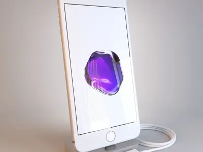 Apple iPhone 7 Plus All 6 Colors 3D model