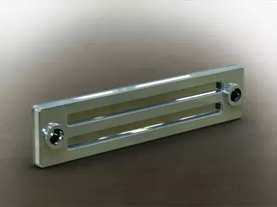 Rib radiators Free 3D model