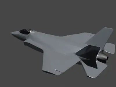 airplane f-35 3D model
