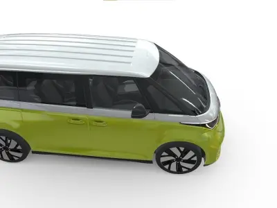 Volkswagen id buzz 2024 3D model purchase