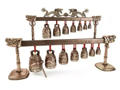 Old China Bells 3D model