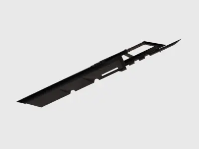 Riftcutter - Sci-Fi Tactical Blade 3D model